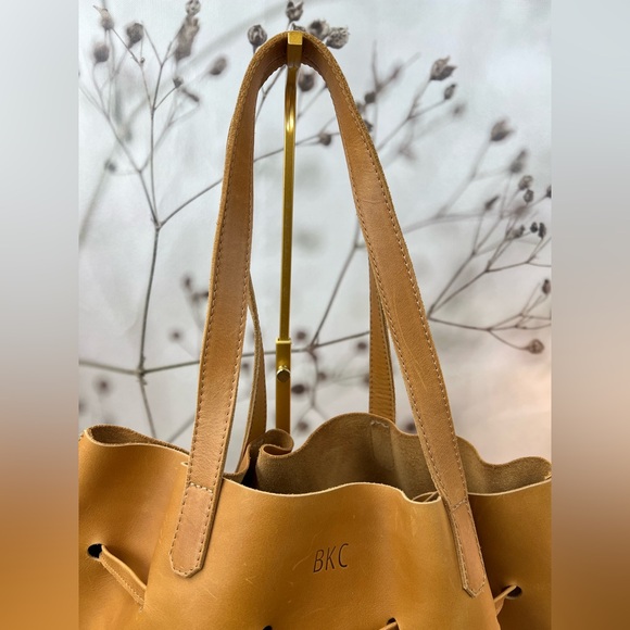 ABLE brand genuine leather bag Able Tan Leather - Picture 5 of 11